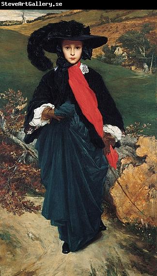 Frederick Leighton Portrait of May Sartoris